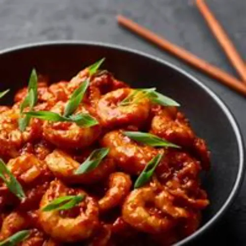 Chilly Prawns